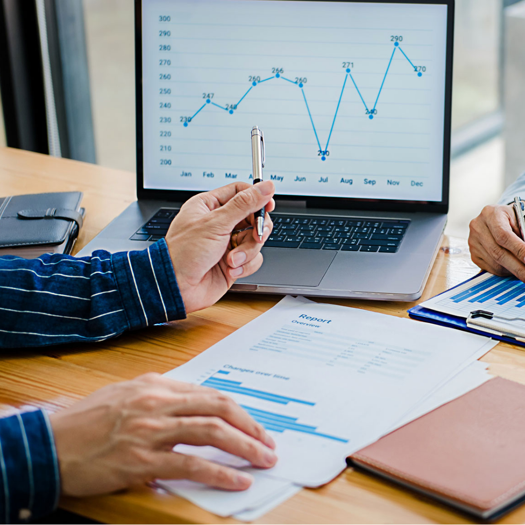 Deliver KPIs and measurable results icon