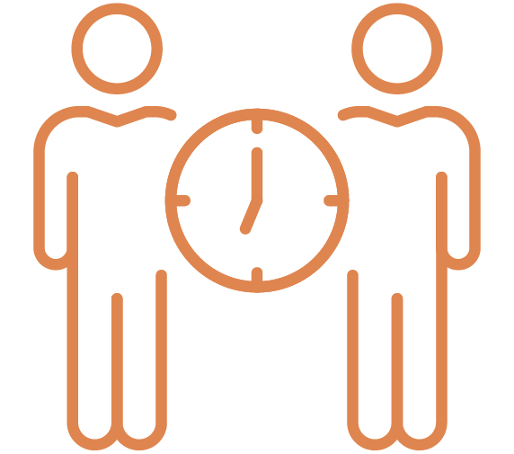 invest the time icon orange