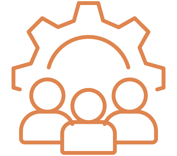 APPLY PROVEN BUSINESS OPERATING SYSTEM ICON ORANGE