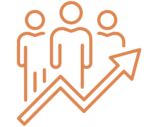 DRIVE EXECUTION & ACCOUNTABILITY ICON ORANGE