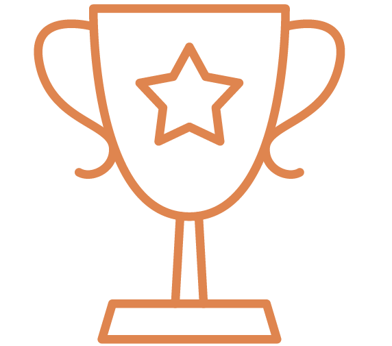 OPERATIONAL EXCELLENCE ICON ORANGE