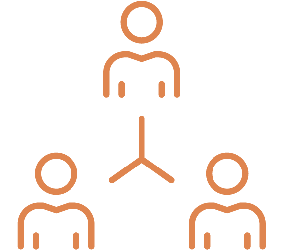 PEOPLE ICON ORANGE